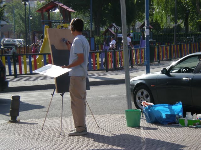 Pintando por Leganés