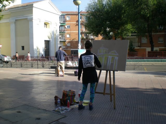 Pintando por Leganés
