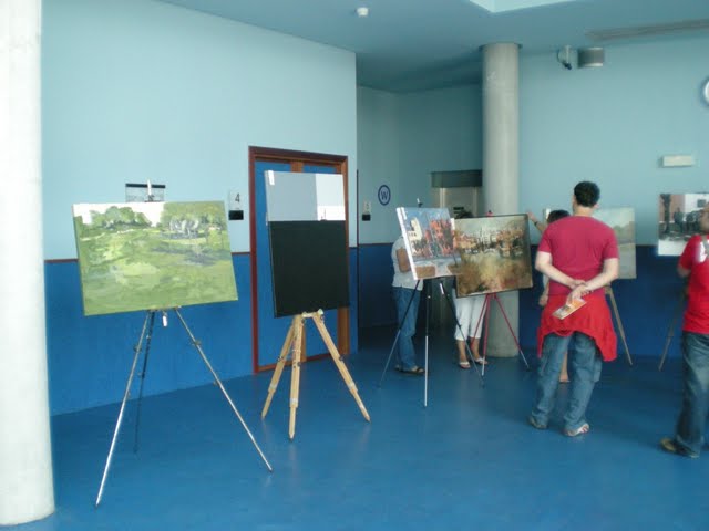 Exposición de los cuadros
